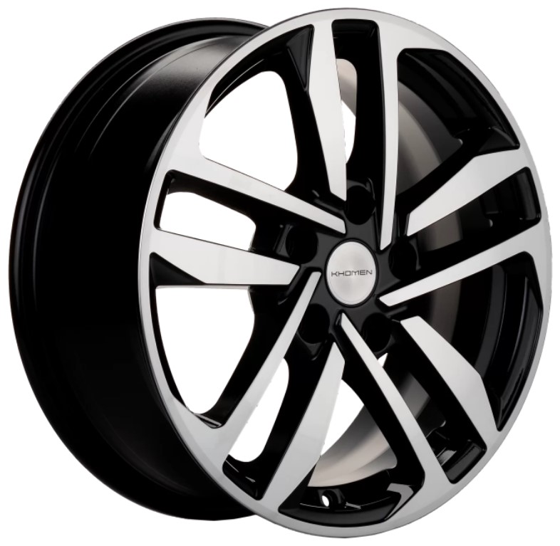 Диски Khomen Wheels KHW1612 (Camry/Corolla/Grand Vitara) Black-FP